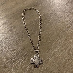 Silpada toggle Cross ✝️ necklace